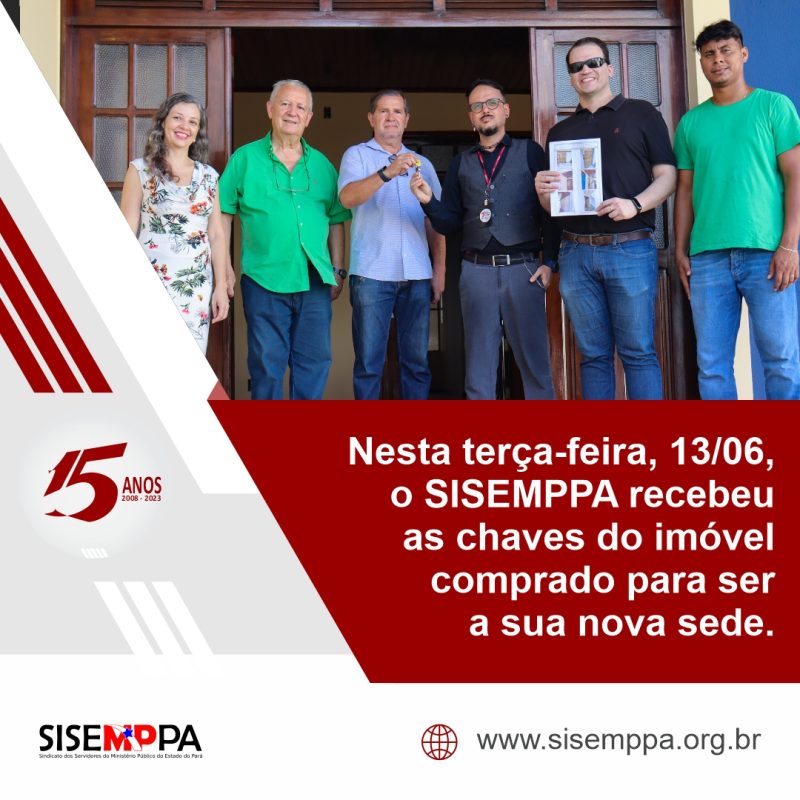 Entrega das chaves da nova sede do SISEMPPA